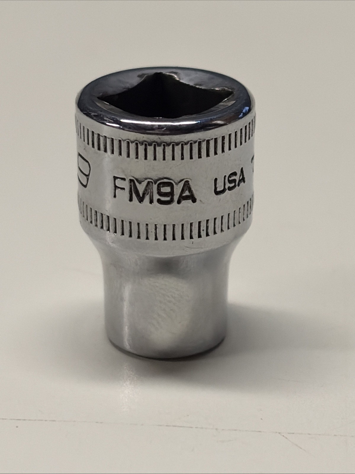 Snap On Tools FM9A 9mm Metric Flank Drive Shallow Socket 3/8″ Drive 12 Point 8DD