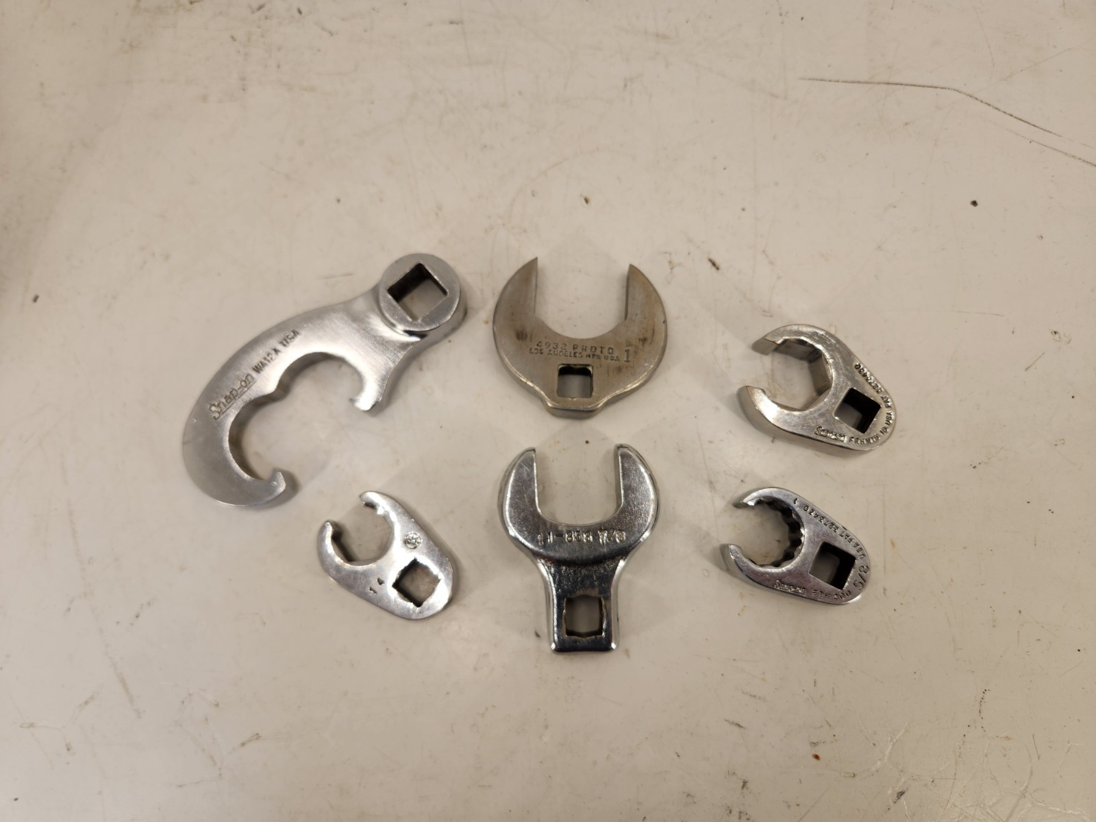 Snap-on WA12A FRHM18 FRH200 & Other misc Crowfoot Wrenches