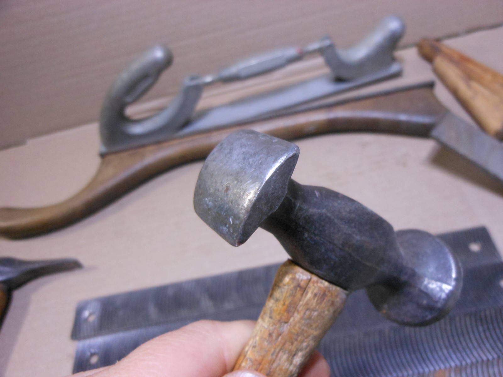 Vintage Body Tool Lot – Hammers File Holders Handles Vixen Files