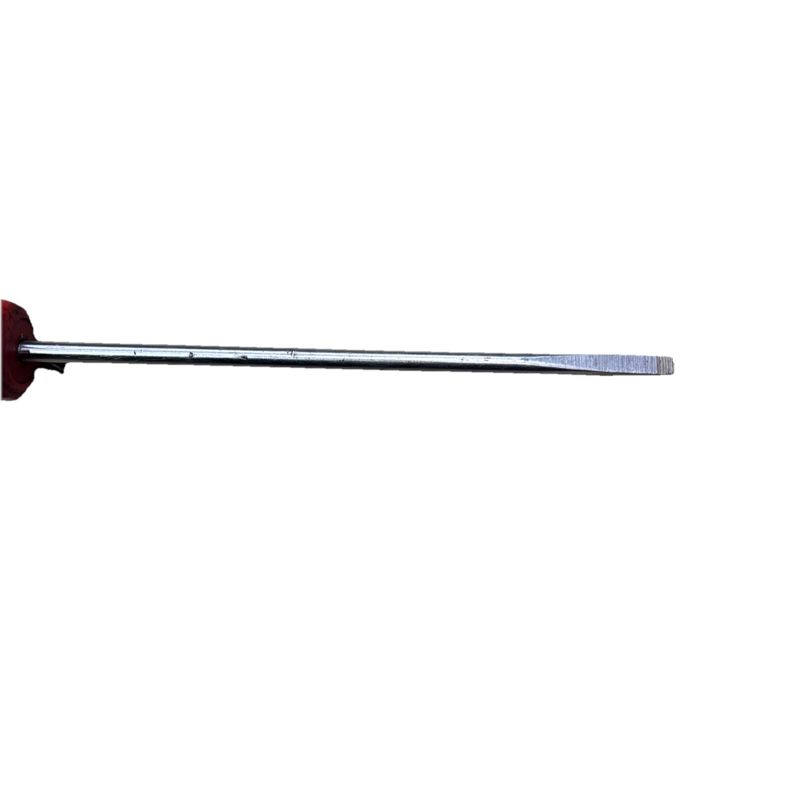 Snap On Tools Flathead Red Hard Plastic Handle Screwdriver