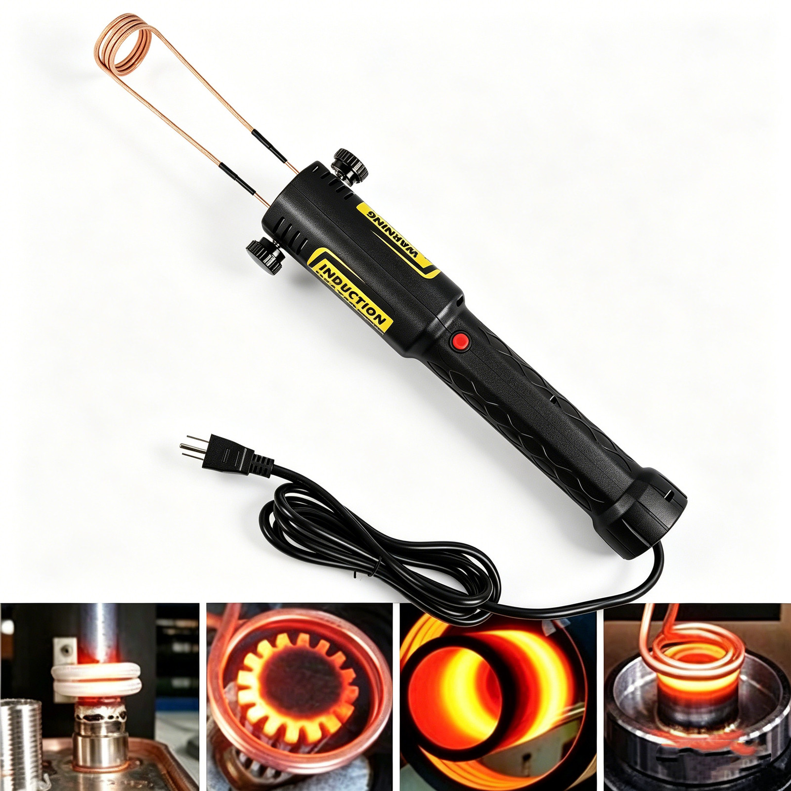 Magnetic Induction Heater Kit Tools for Automotive 1472℉/800℃ Portable 1100W