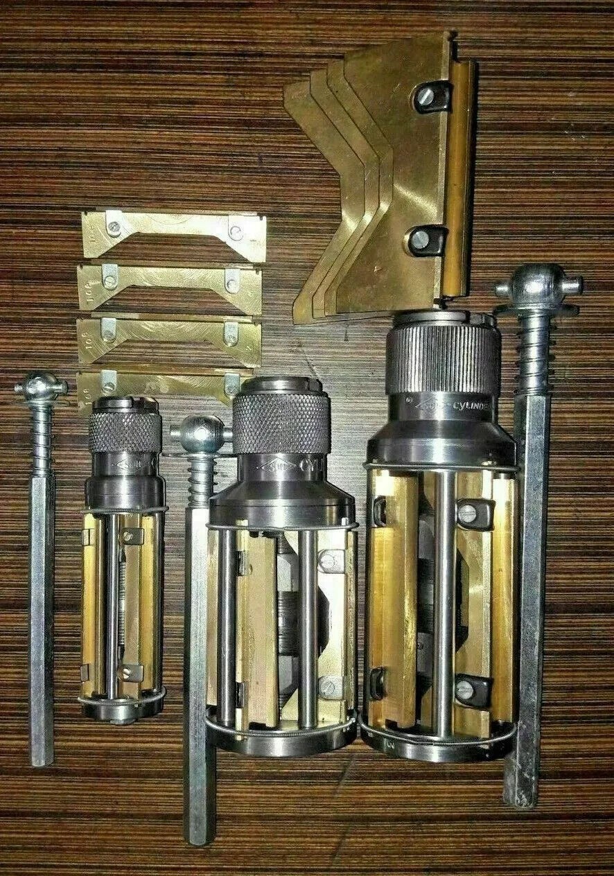 CYLINDER ENGINE HONE KIT 3 1/2″- 6 1/2″ + 4 SET HONING STONES high quality