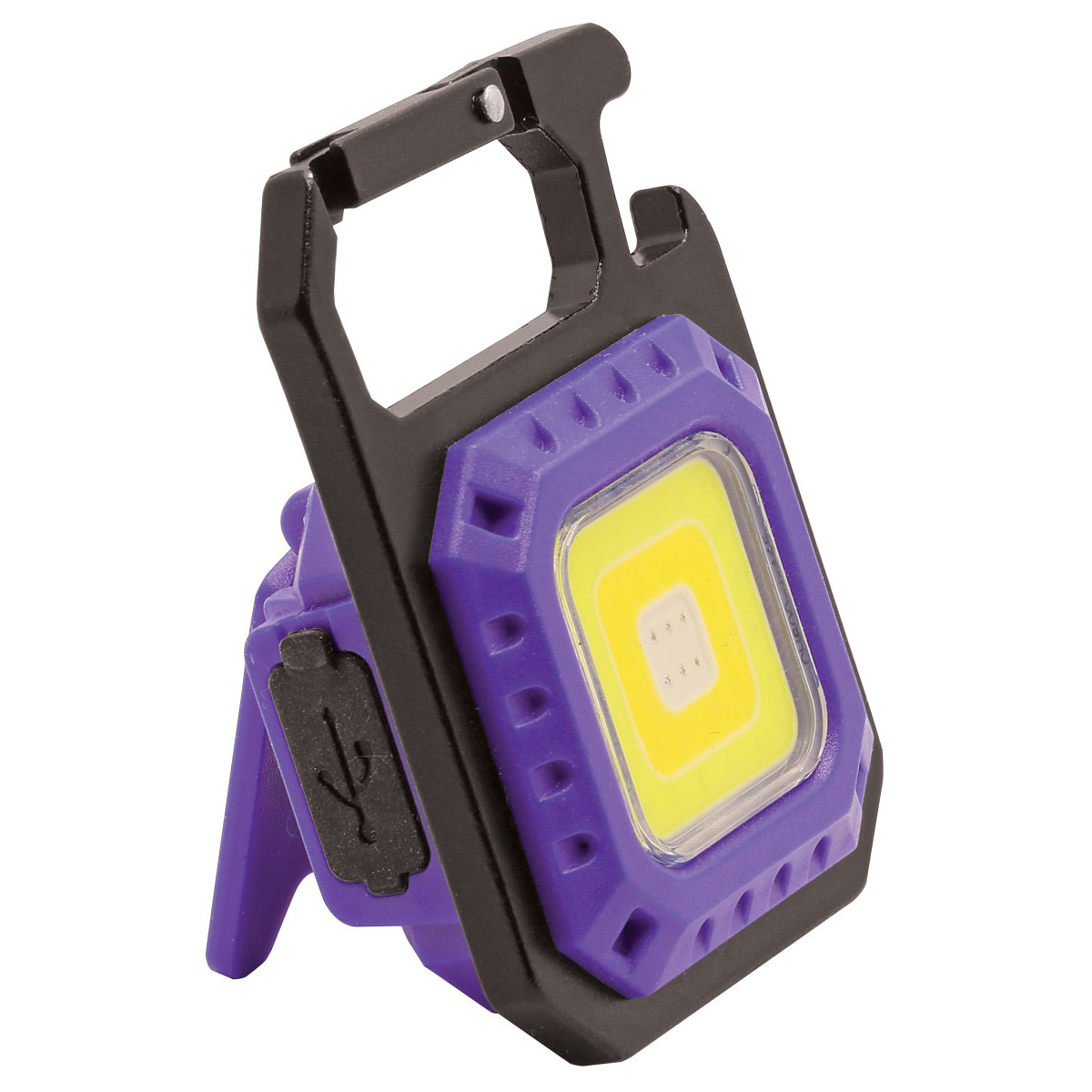 K Tool International Mini Work Light, 1000LM Rechargeable – Purple