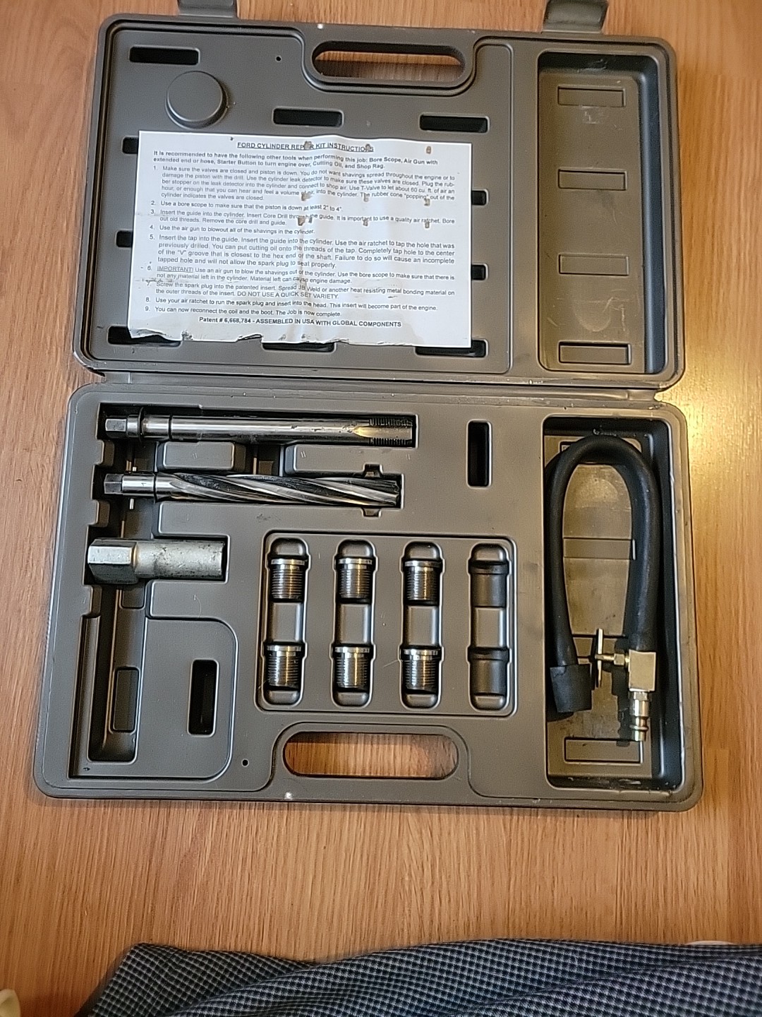 Ford Cylinder Repair Kit ATD-5400 Advanced Tool Design Tools Used