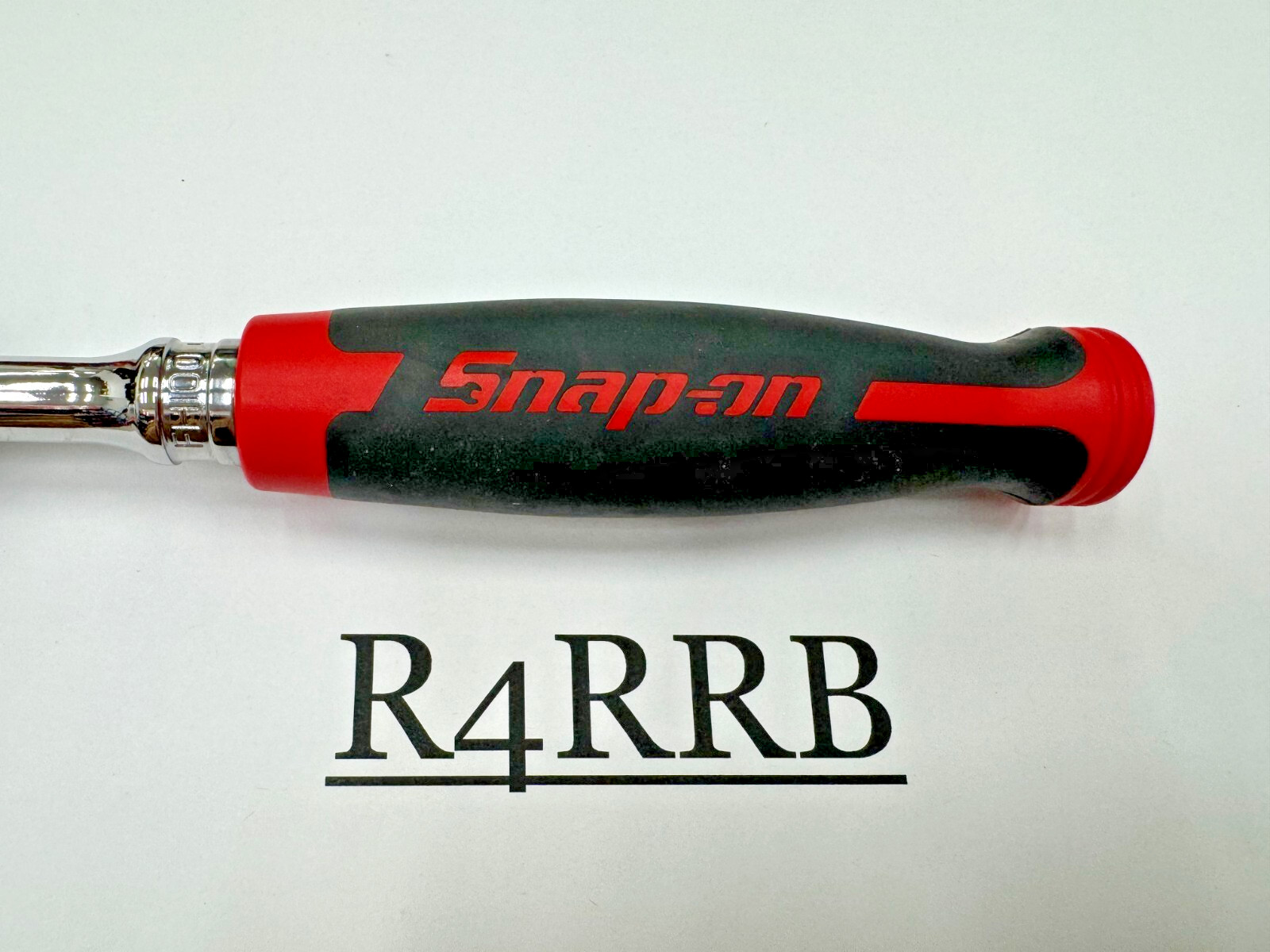 Snap-on Tools USA NEW 3/8″ Drive 100 FINE Tooth RED Soft Grip Ratchet FH100R