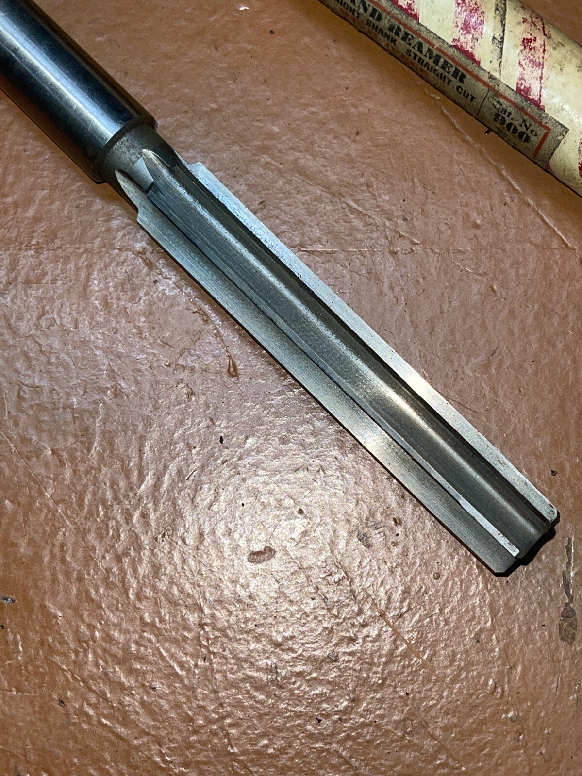 NOS Union USA 900 5/8 In SAE Straight Shank Straight Cut Hand Reader UTD