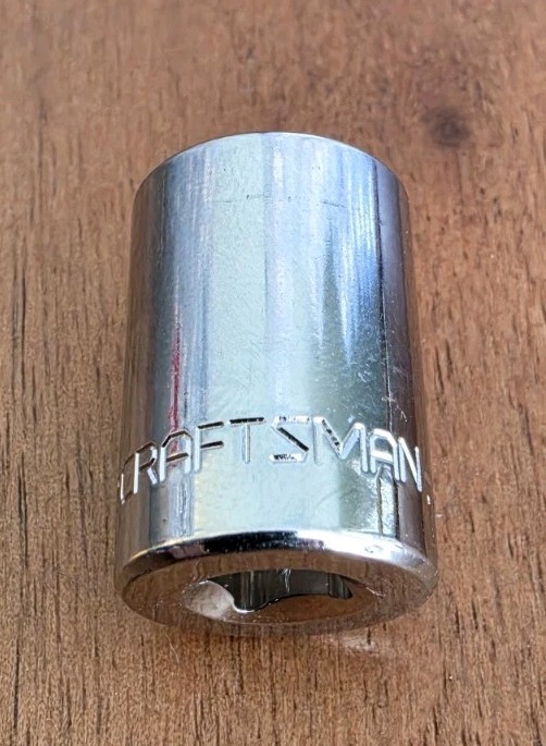 Craftsman 1/2″ Socket 6 Point 1/4″ Drive Z-AG 43499