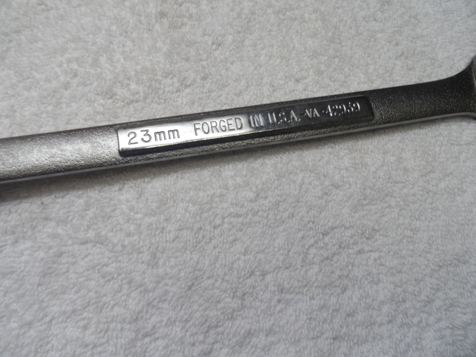 Craftsman Metric MM Combination Wrench, USA 12pt, 23mm – Part # 42939