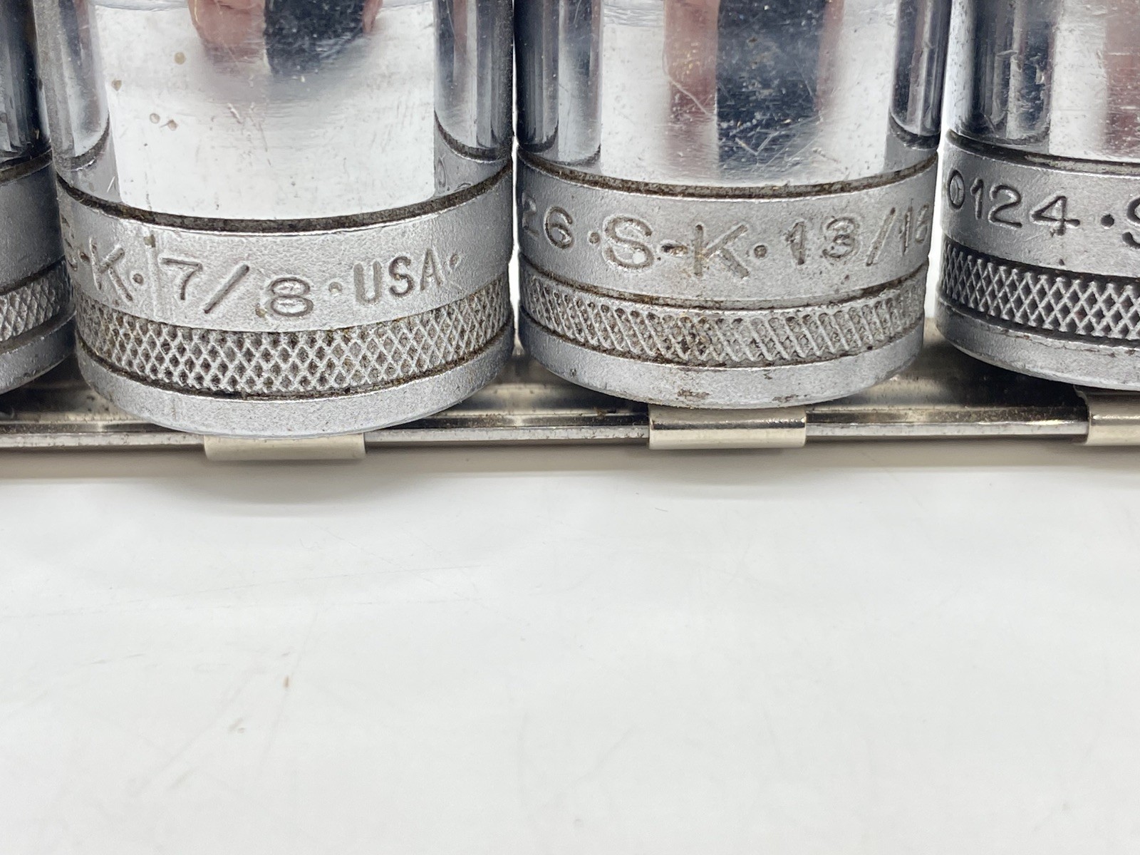 VTG S-K 1/2″ Drive 11pc Knurled Sockets 1-1/6″ down to 7/16″