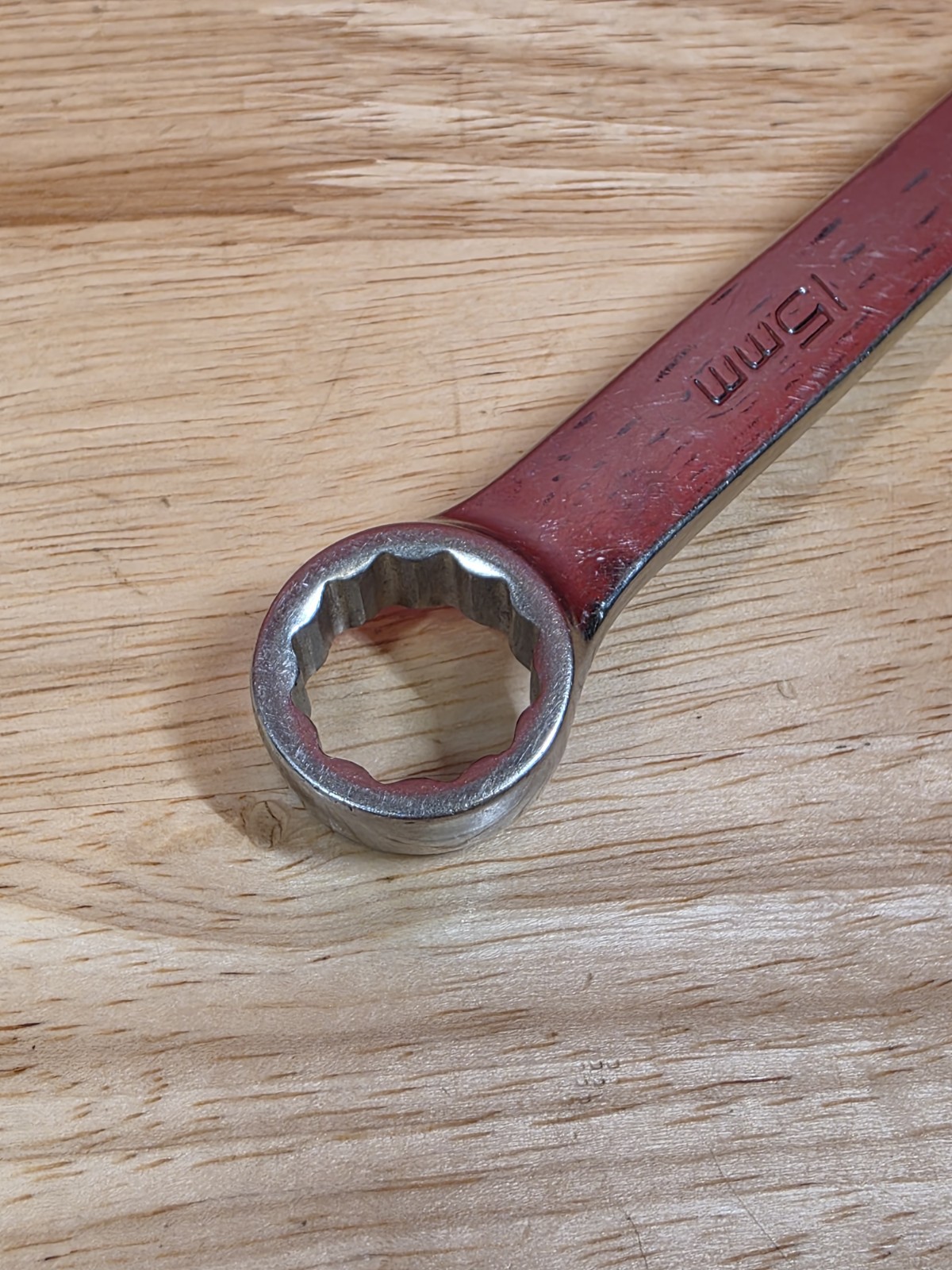 Snap-on Tools SOEXM15 15mm Metric Flank Drive Plus Combination Wrench USA