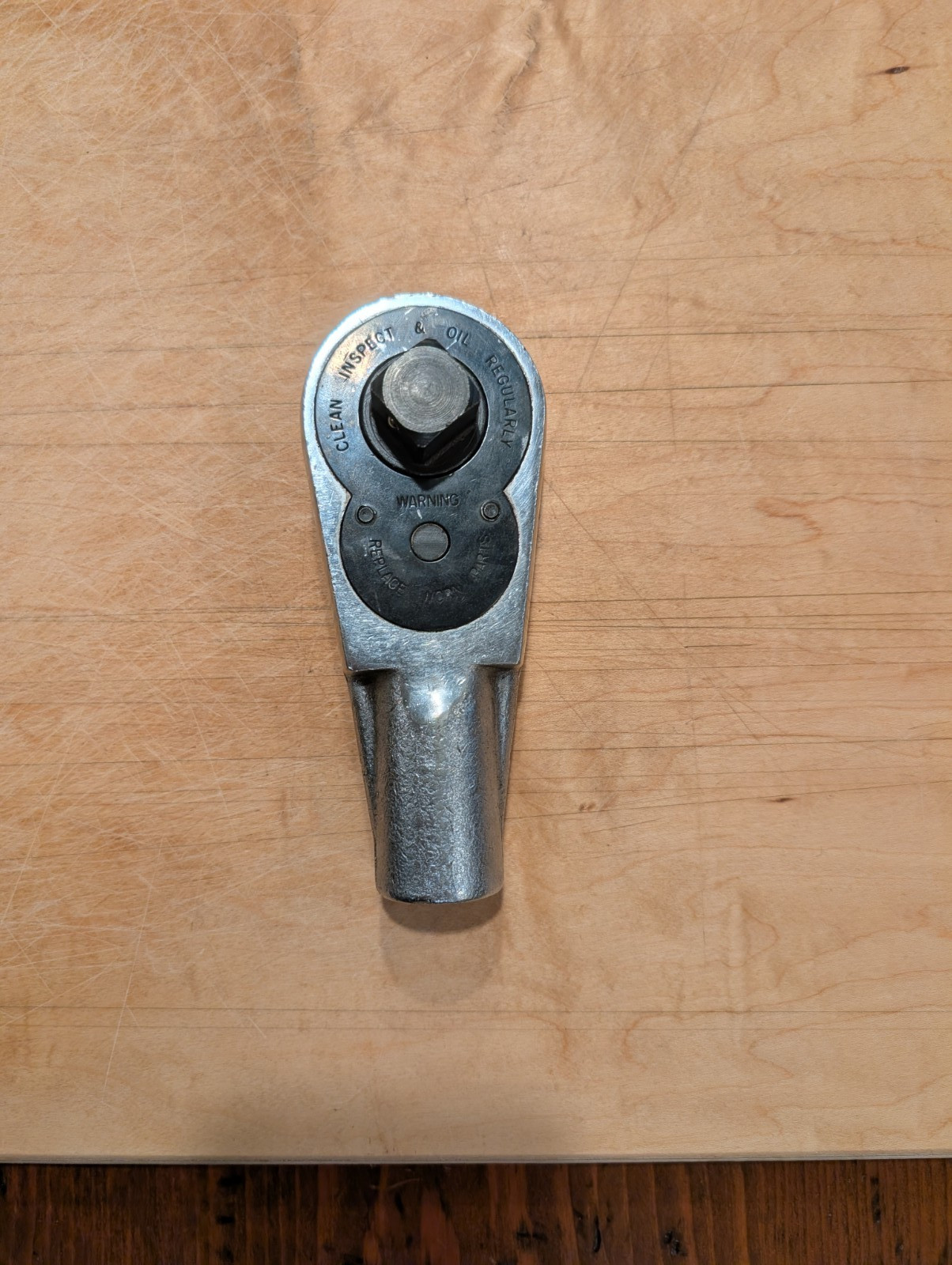 Vintage Snap-on Tools 3/4 Drive Ratchet Head L-72-S