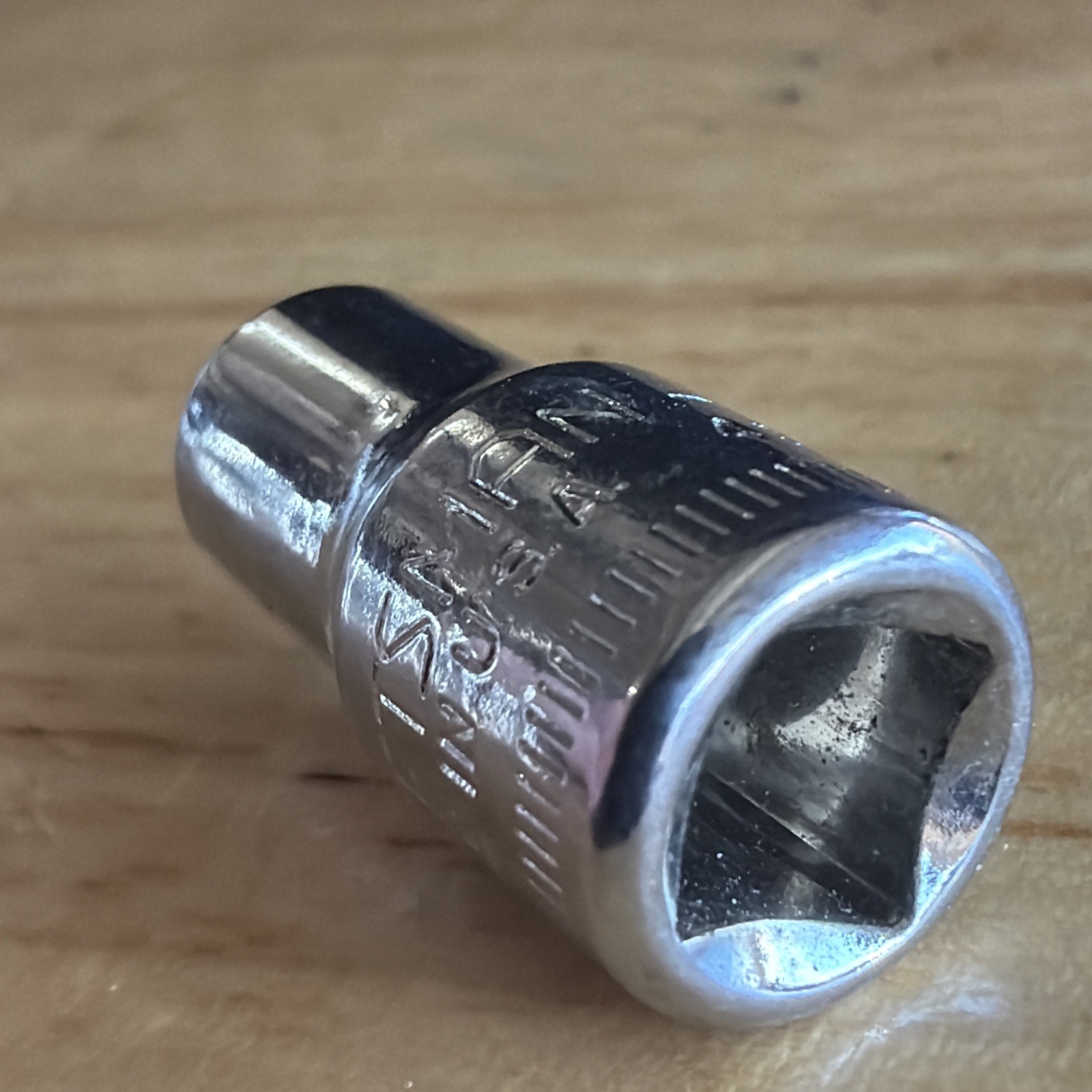 Craftsman 6mm Shallow Socket 1/4″ Drive 6 Point G Series 43502 Made in USA