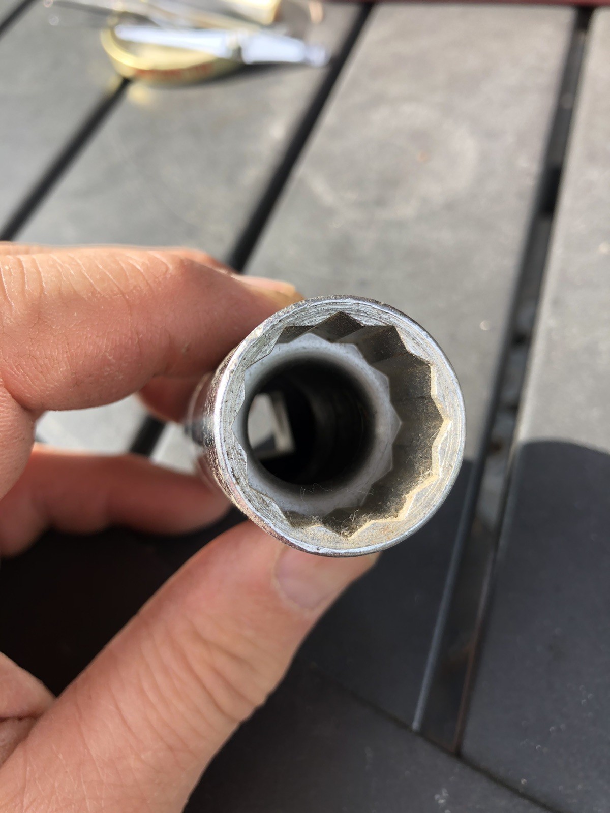 Snap-on SVS281, 1/2″ Drive. 7/8″ Socket, 3.2″ Deep, 12 Point.