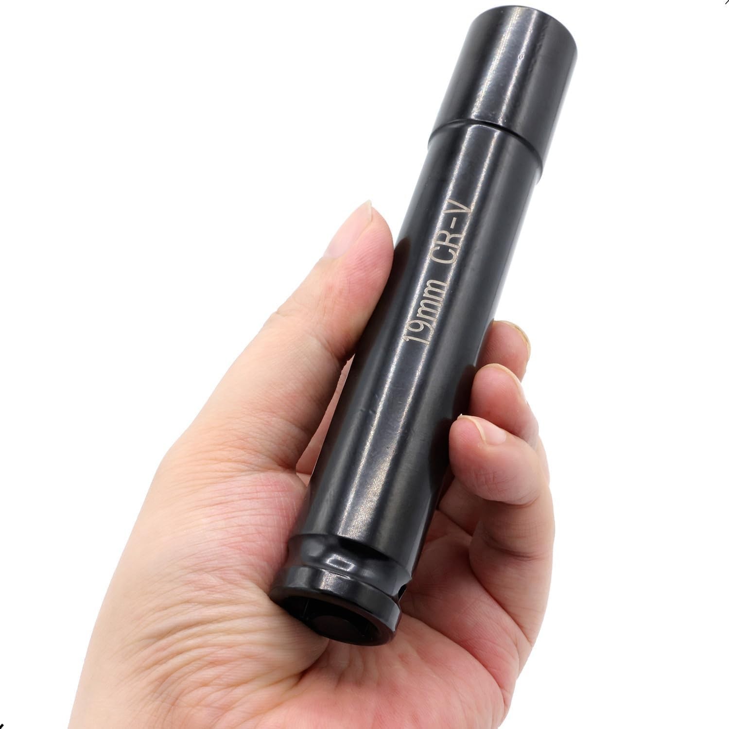 19mm Deep Impact Socket, 1/2″ Drive, 6-Point, 6″ Length