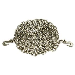 Load Binder Chain – 3/8″ X 20′ w/ Clevis Hooks 6,600 lbs. WLL DCO-23503820