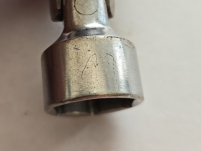 Snap On 3/8″ Drive 3/4″ 6PT Chrome Swivel Socket FS24
