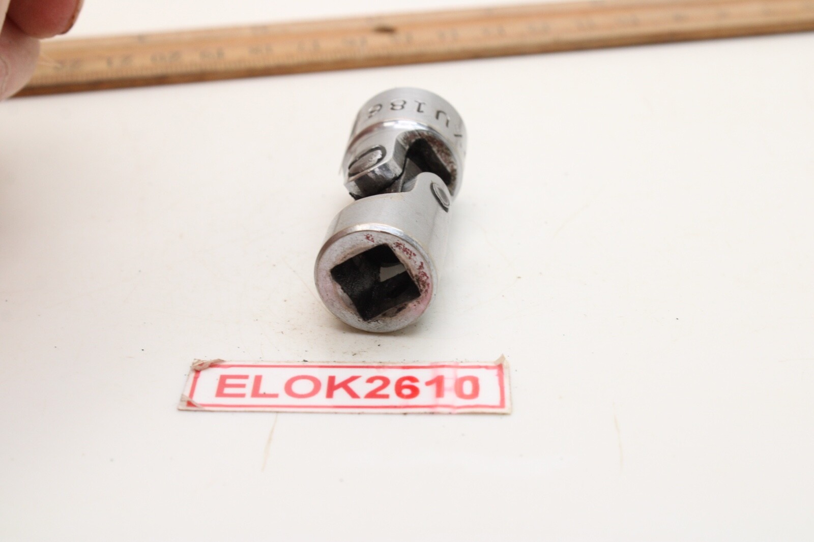 MAC Tools XU186 3/8″ Drive 9/16″ 6 Point Universal Flex Swivel Socket Chrome USA