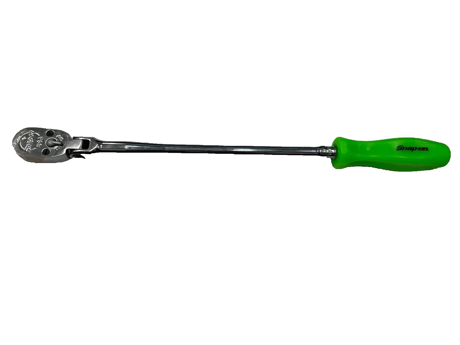 New Snap-on™ 1/4″ drive 13″ XLong Flex Head Green Hard Handle Ratchet THLLFD72G