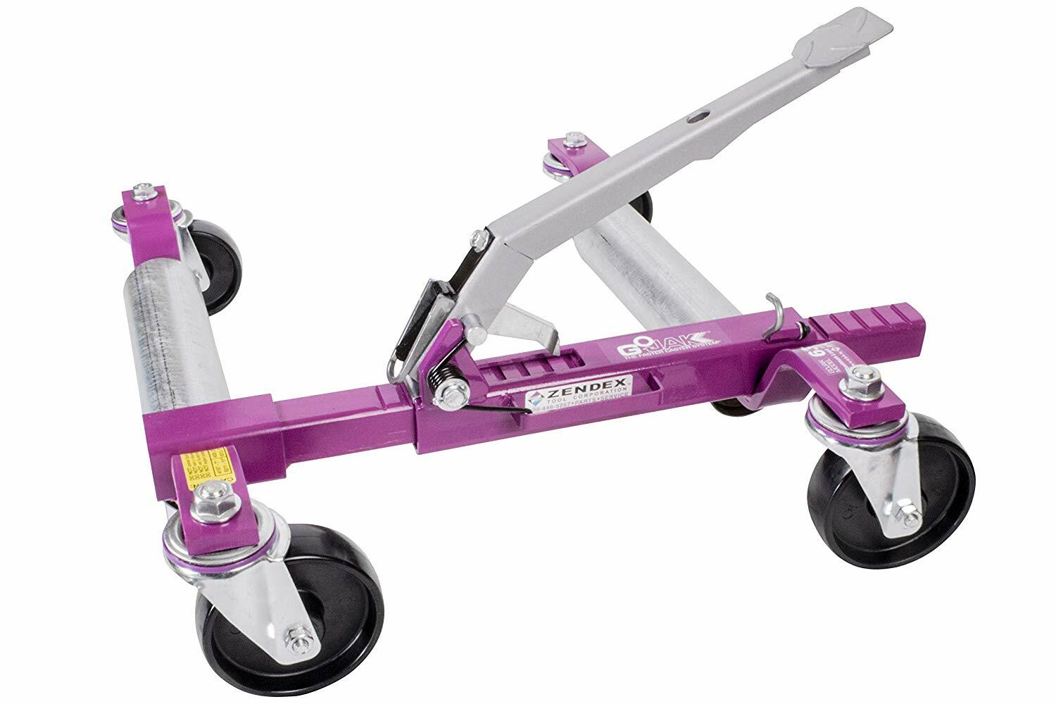 GoJak Self-Loading 13″ 6200lb Auto Jack Wheel Dolly 6313 New Free Shipping USA