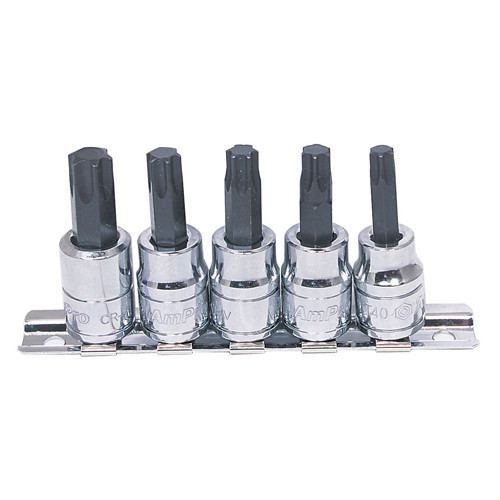 5PCS 3/8″ Drive Star Bit Socket Star Bit Socket Set SB-TBS5