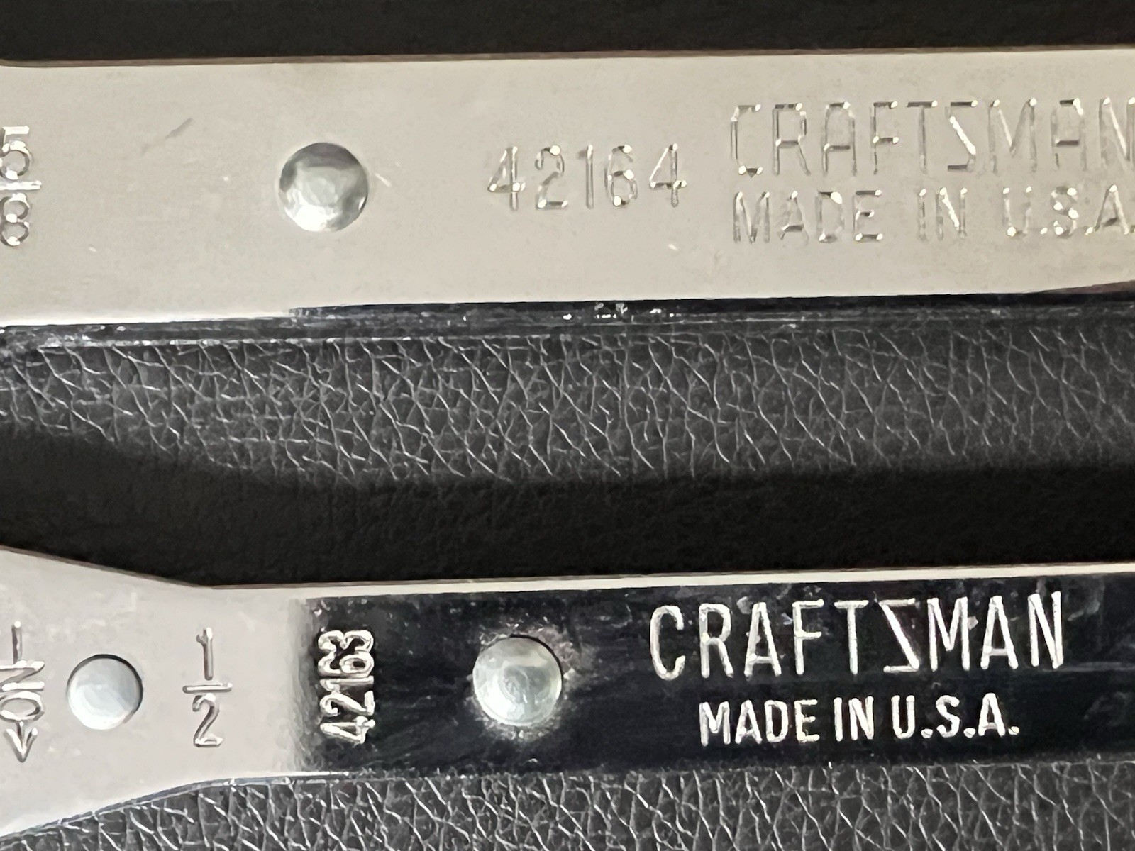CRAFTSMAN 42160 5-Piece Flat Ratcheting Box End Set ( 10 Sizes in 5 Wrenches )