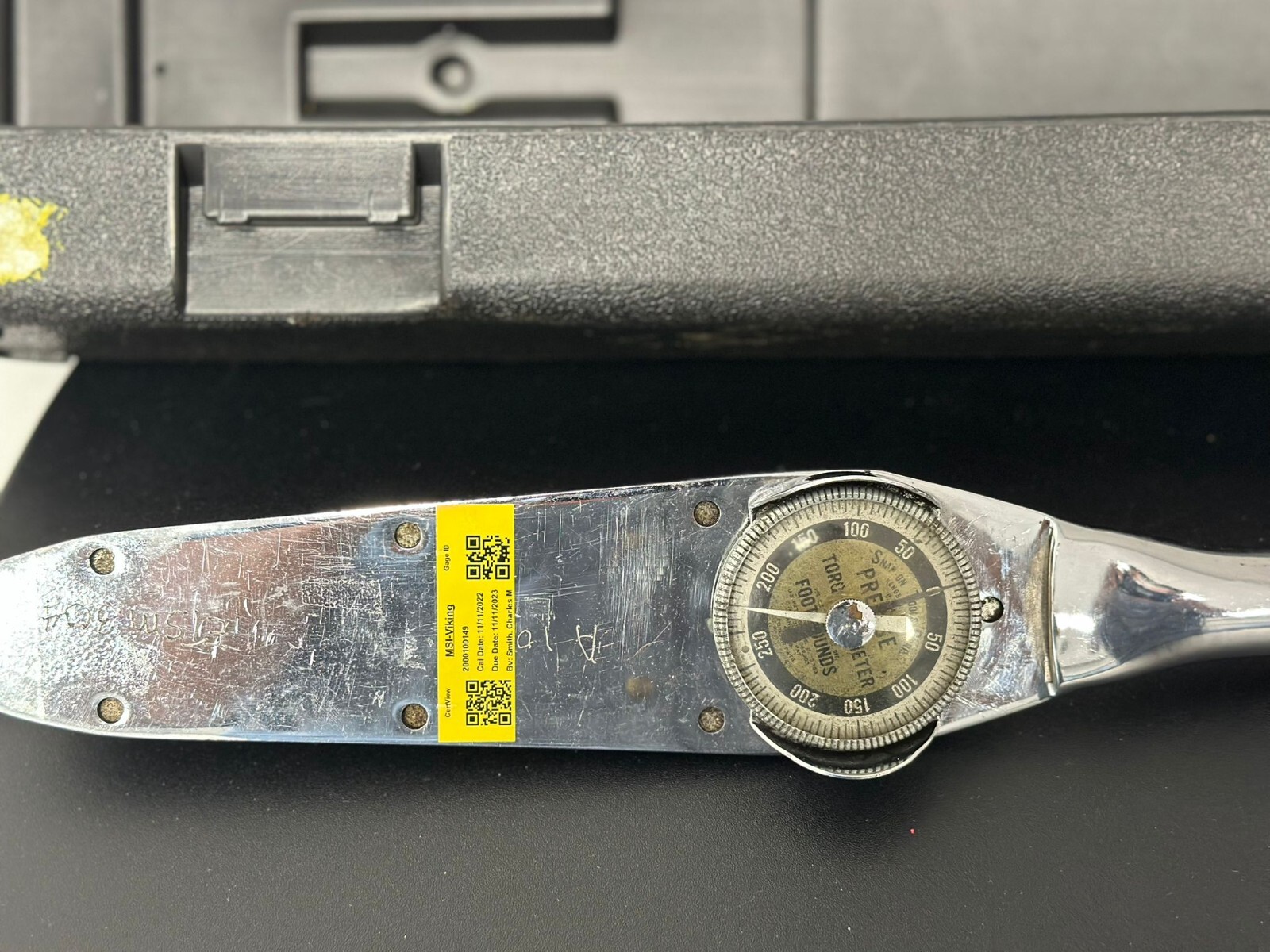 Snap-on TE250FU Torque 0-250 Ft-Lb, Torque Wrench, 1/2″ Drive – Pre-owned
