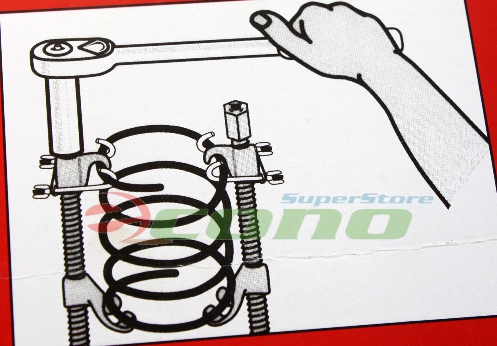 12″ Mac Phearson Coil Spring Shock Compressor Strut Suspension Installer Removal