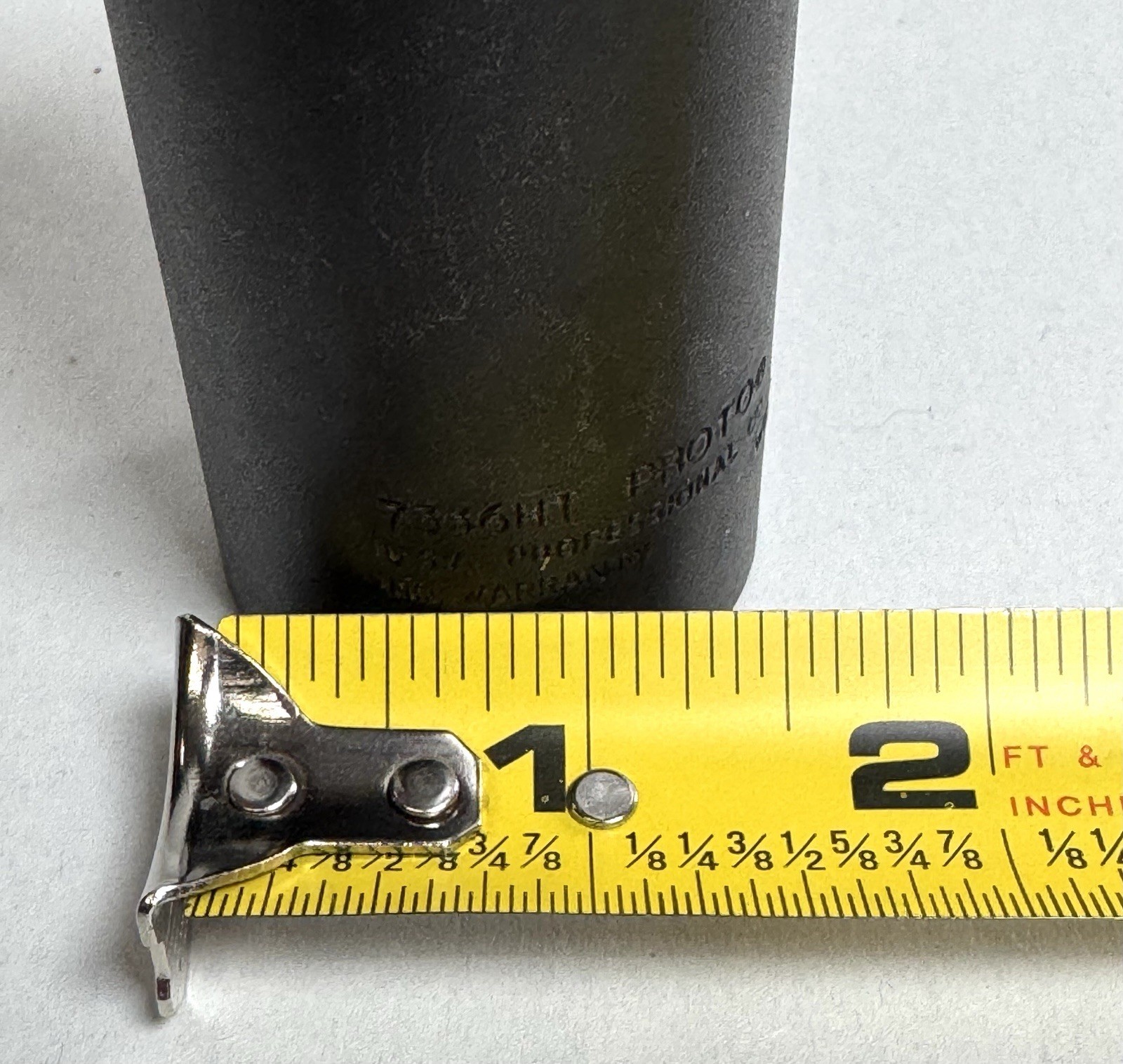 Proto J7336HT 1/2″ Drive Thin Wall Deep Impact Socket 1-1/8″ 6-Point USA – New