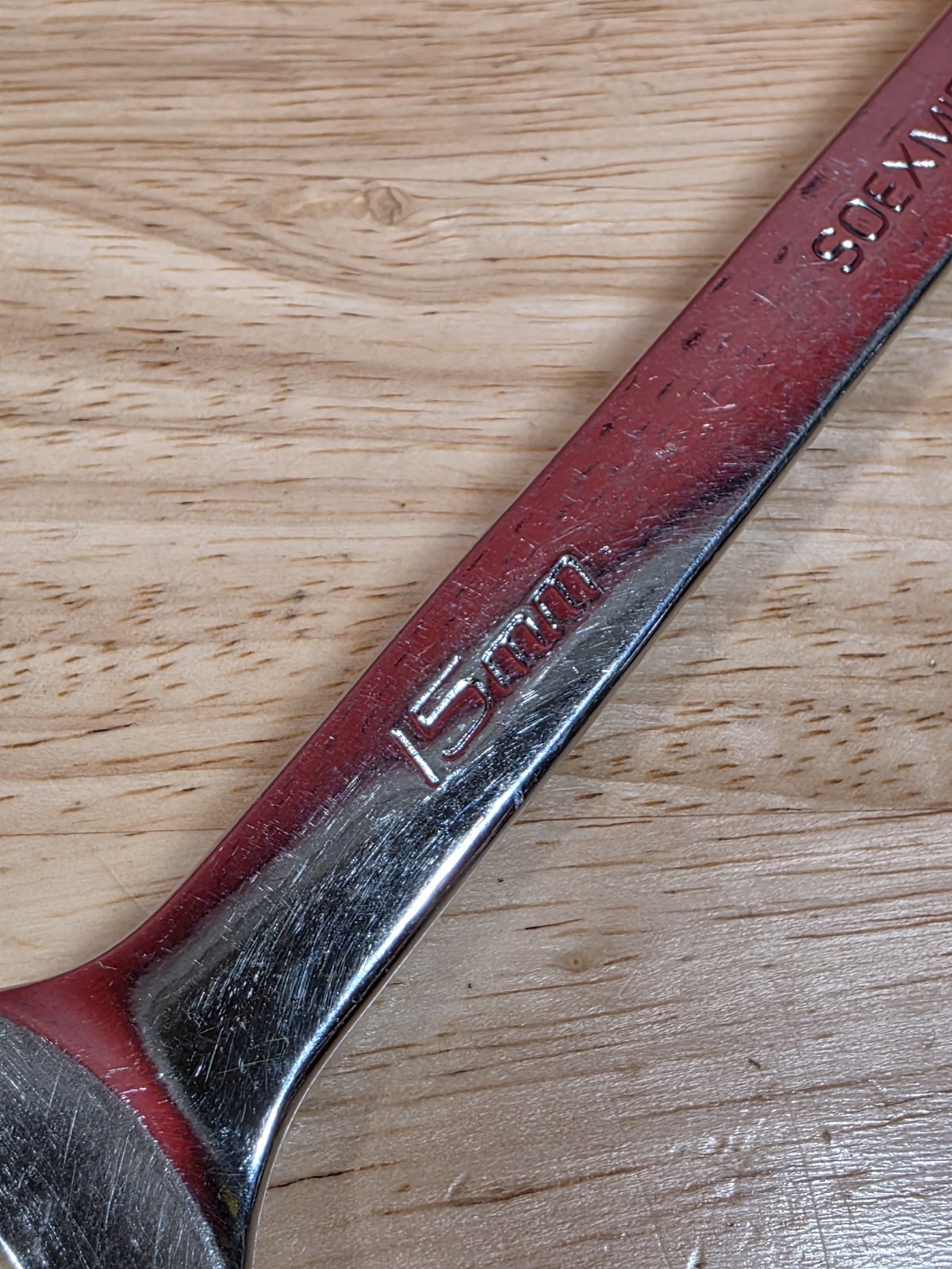 Snap-on Tools SOEXM15 15mm Metric Flank Drive Plus Combination Wrench USA