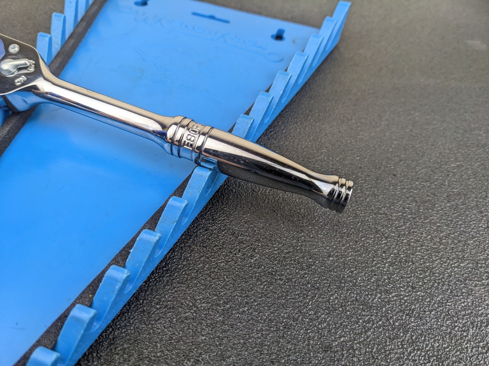 #bn575 Snap-On Tools NEW F80FOD 3/8″ Drive Ratchet 80 Tooth USA Foreign Object