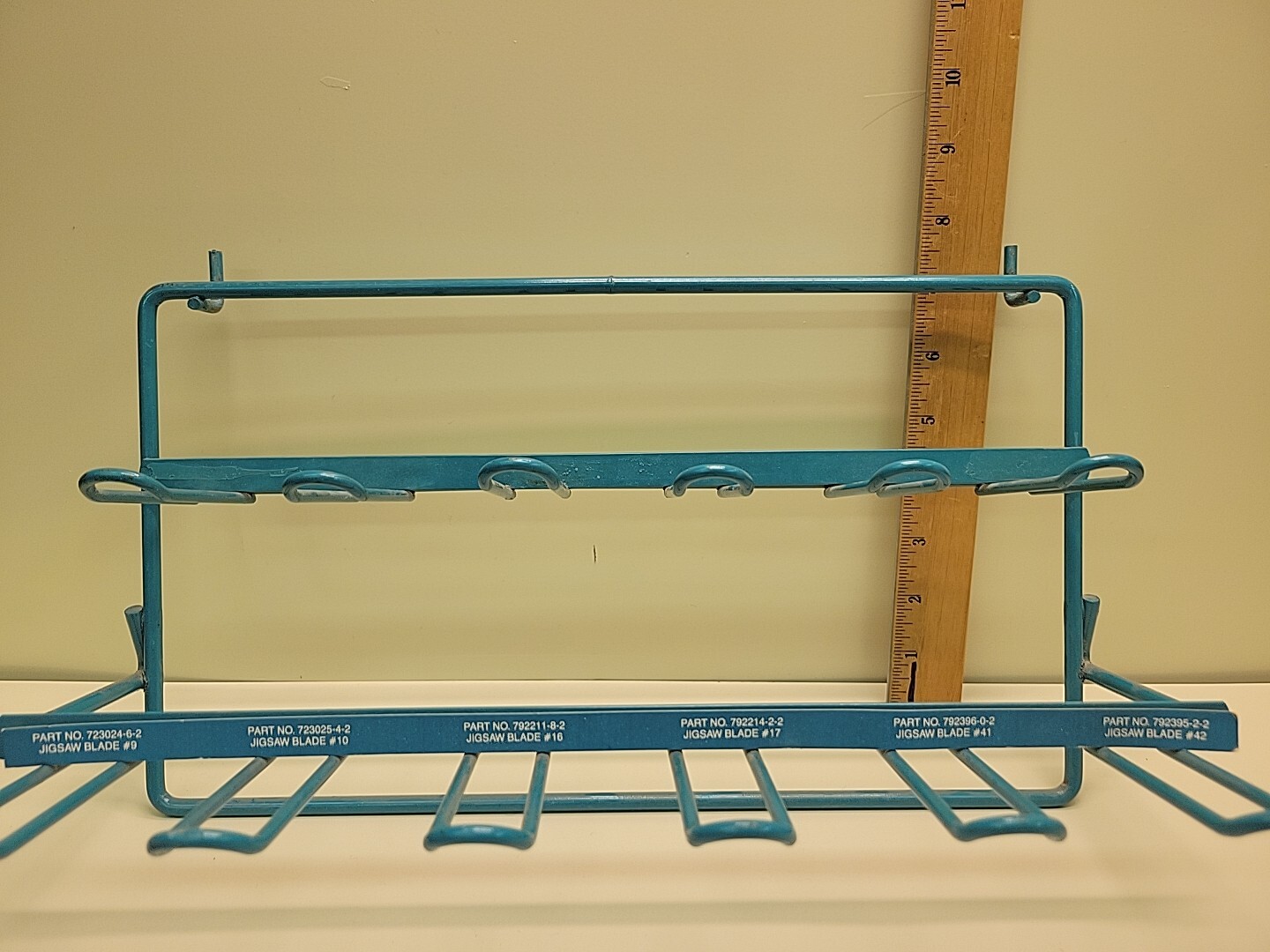 Makita Jig Saw Blade Display Store Rack Metal Pegboard Rack