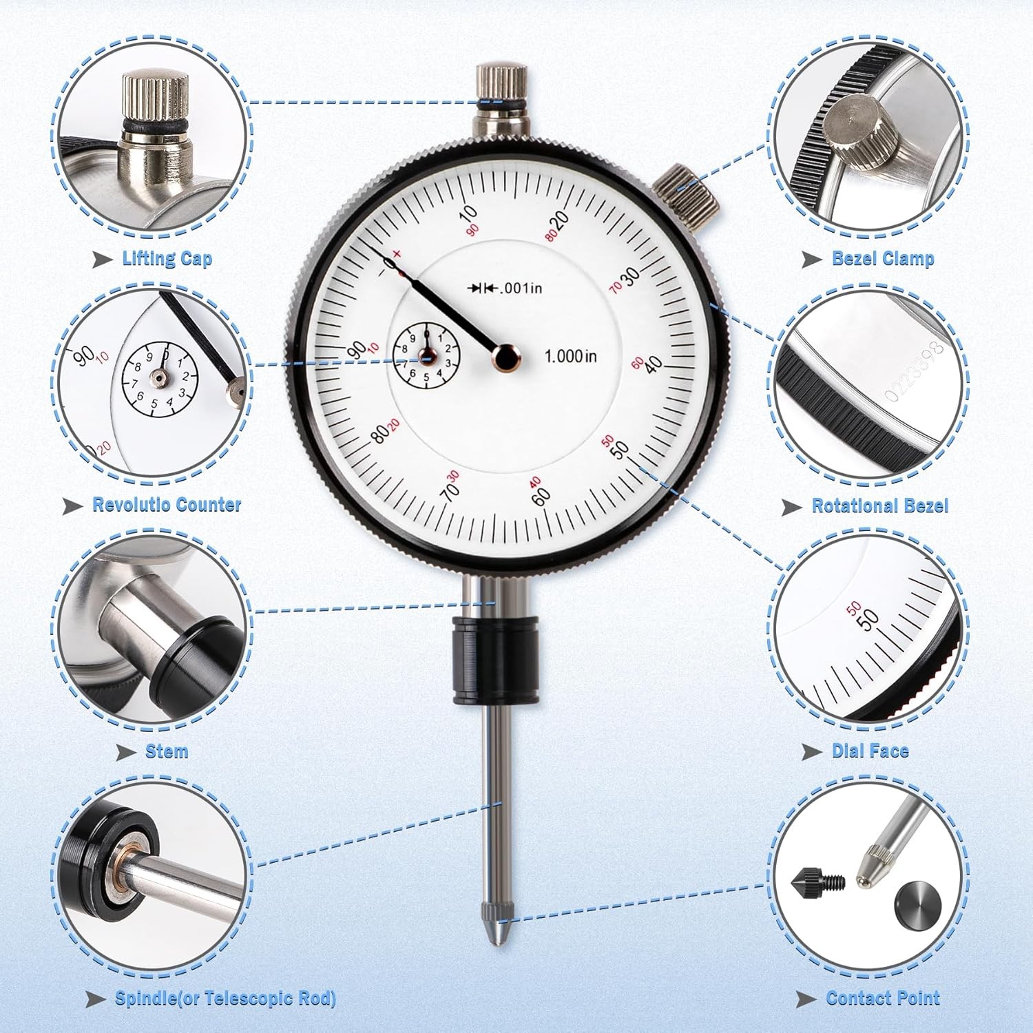 6434 Sleeve Height Counter Bore Gauge for Diesel Engine Cylinder Gauge *7094C2C