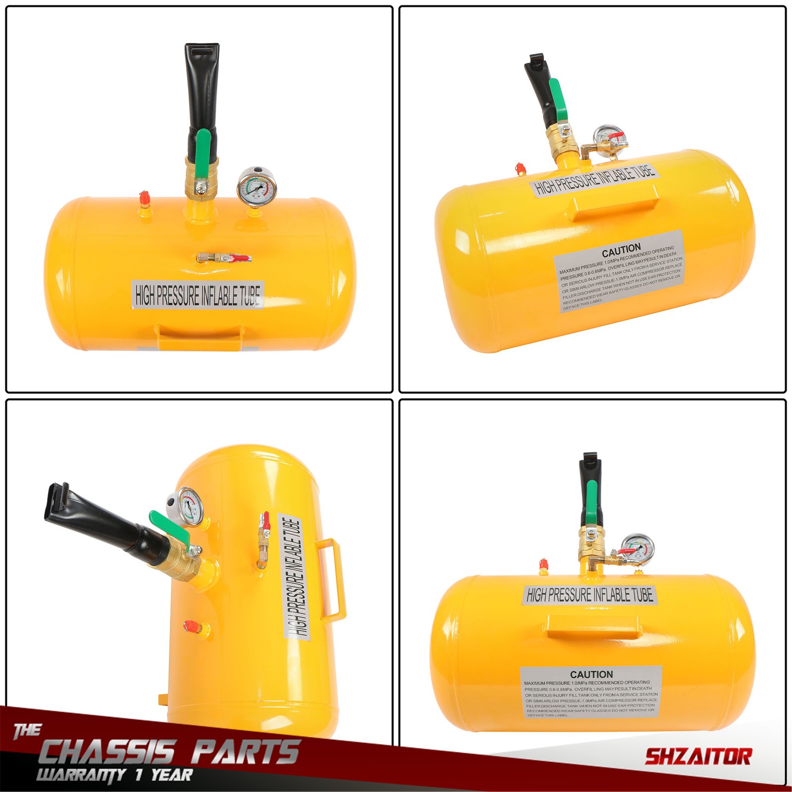 Air Tire Bead Seater (10 Gallon) Blaster Tool Seating Inflator Truck ATV 145PSI