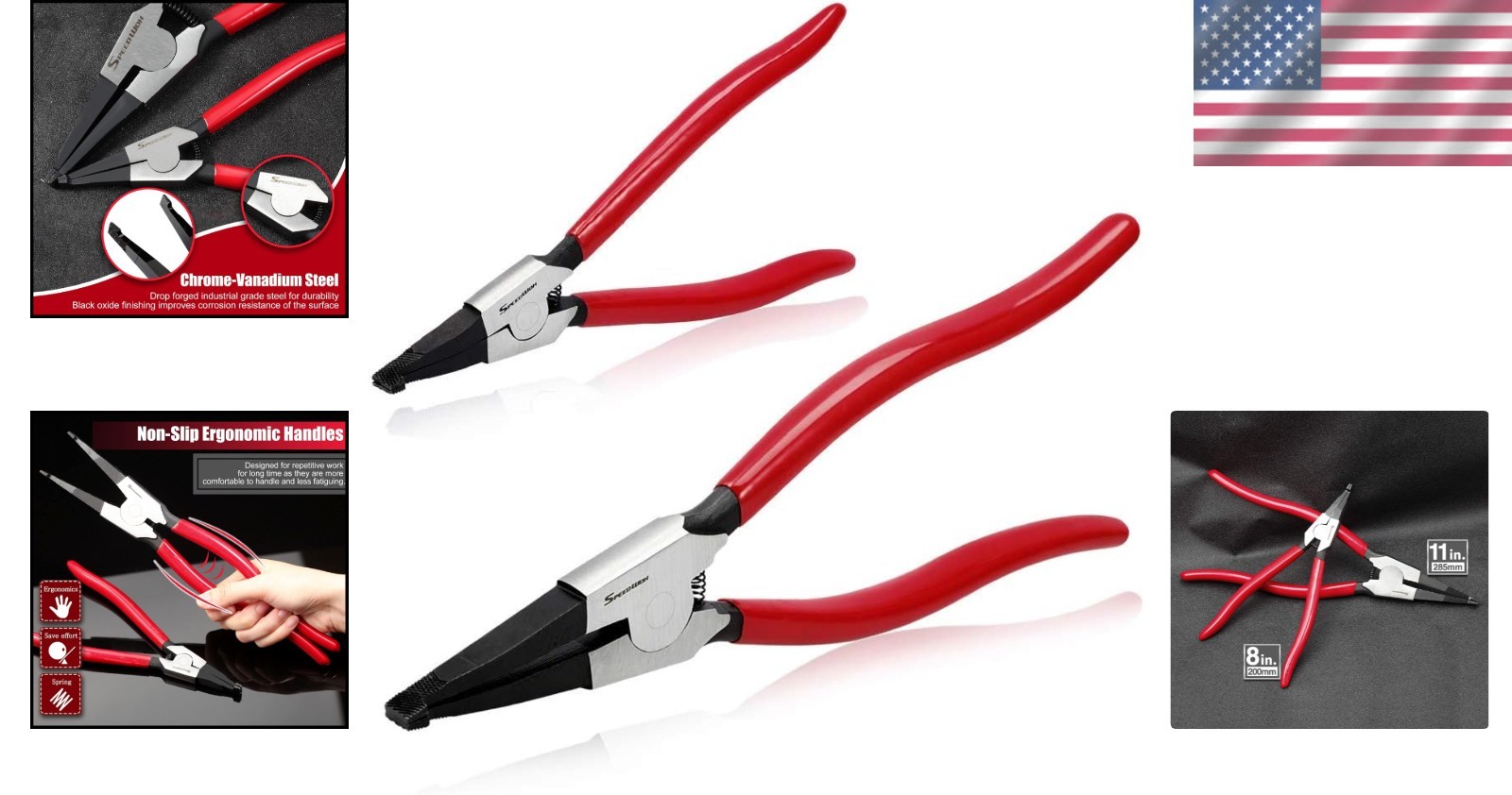 Automotive Lock Ring Pliers Kit