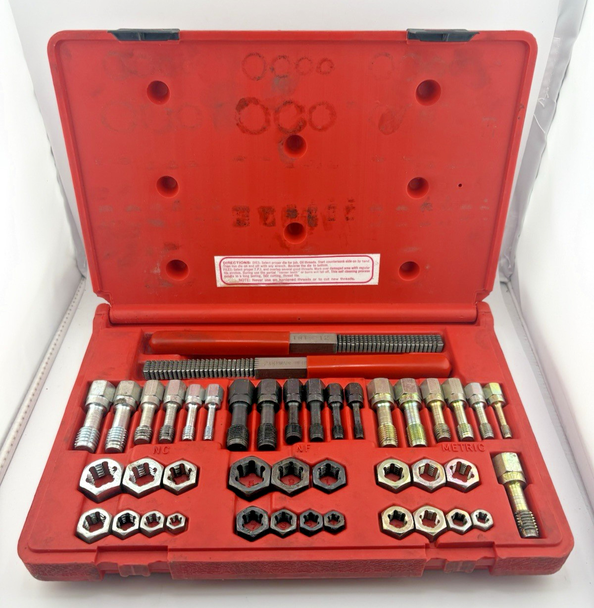 Matco Tools Thread Restoring Tap & Die Kit TR43K