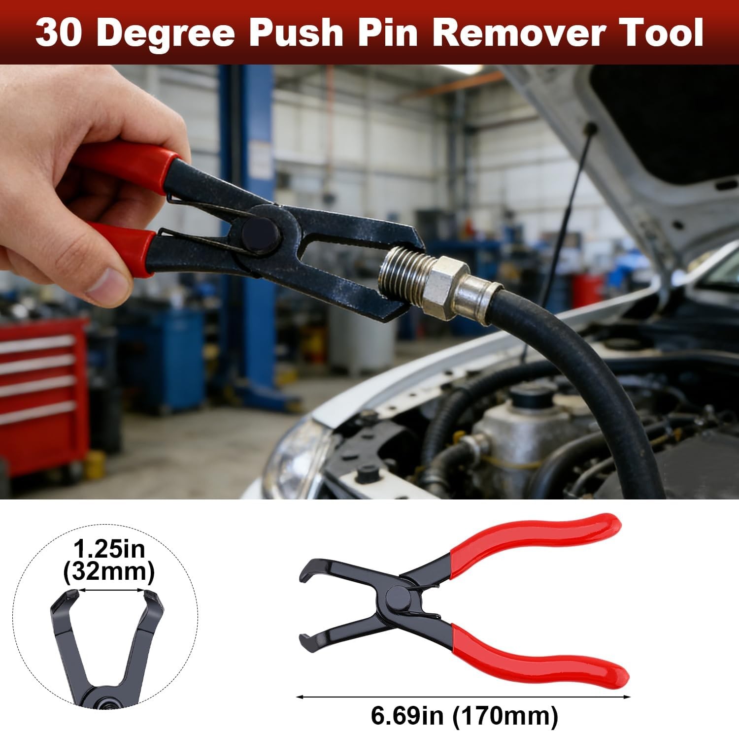 8Pcs Fuel Line Disconnect Plier Hose Clamp Pliers Electrical Disconnect Pliers