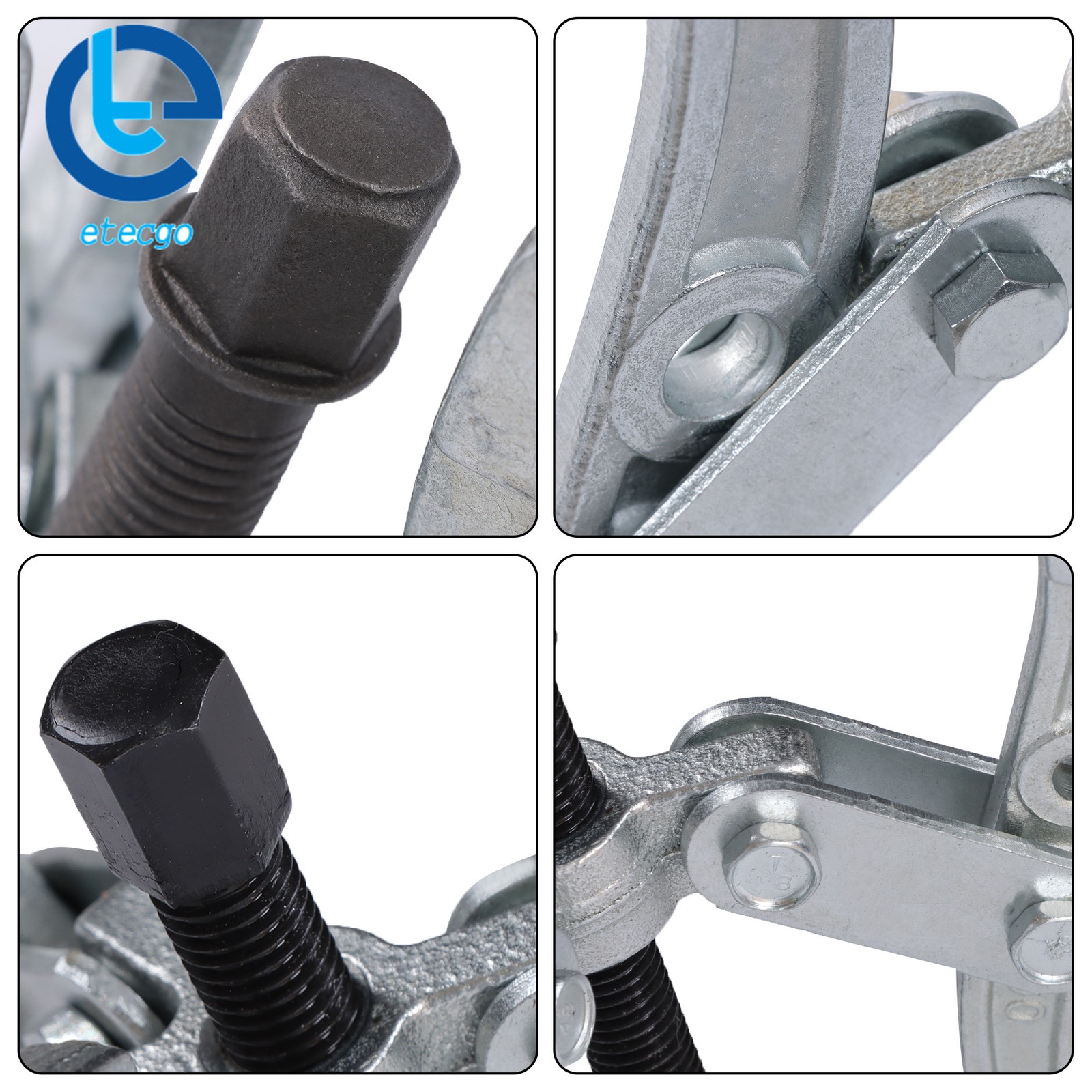 3-Jaw Bearing Puller Wheel Gear Pulley 4 Pcs 3″ 4″ 6″ 8″ Gear Puller Set