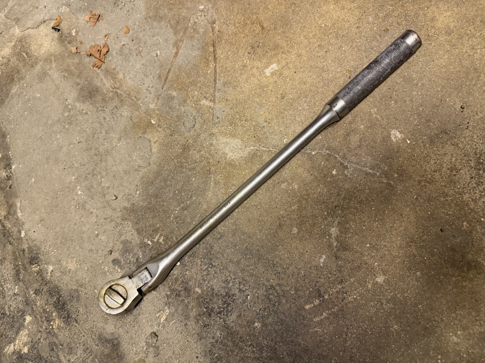 Mac V15R Swivel Ratchet 1/2 Drive Ratchet Handle PREOWNED