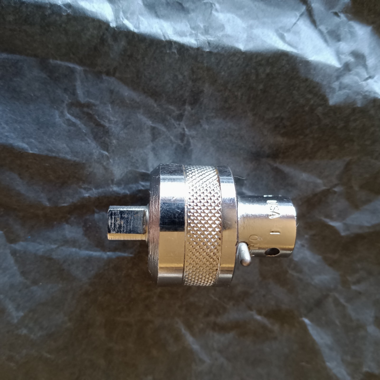 Snap On TM67A 1/4″ Drive Chrome Ratcheting Breaker Bar Ratchet Adaptor