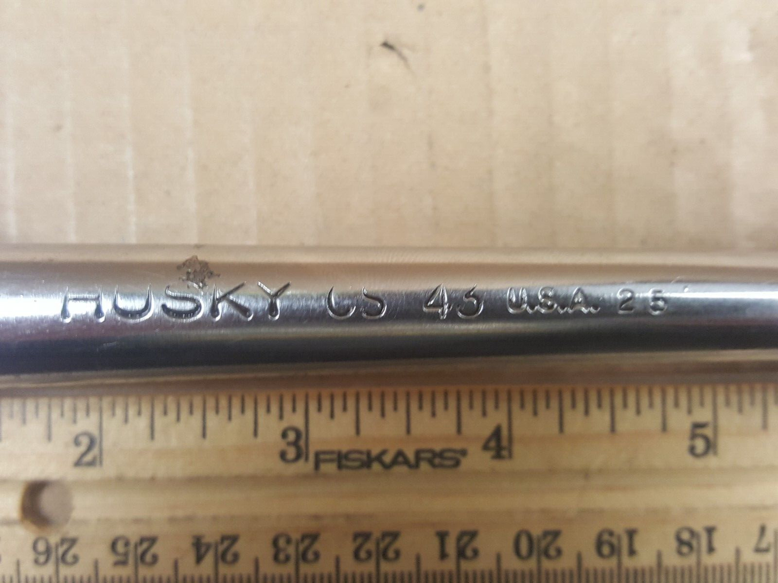 Husky CS 43 1/2 Inch Drive Ratchet 10 Inches Long Made In USA Pre-Owned