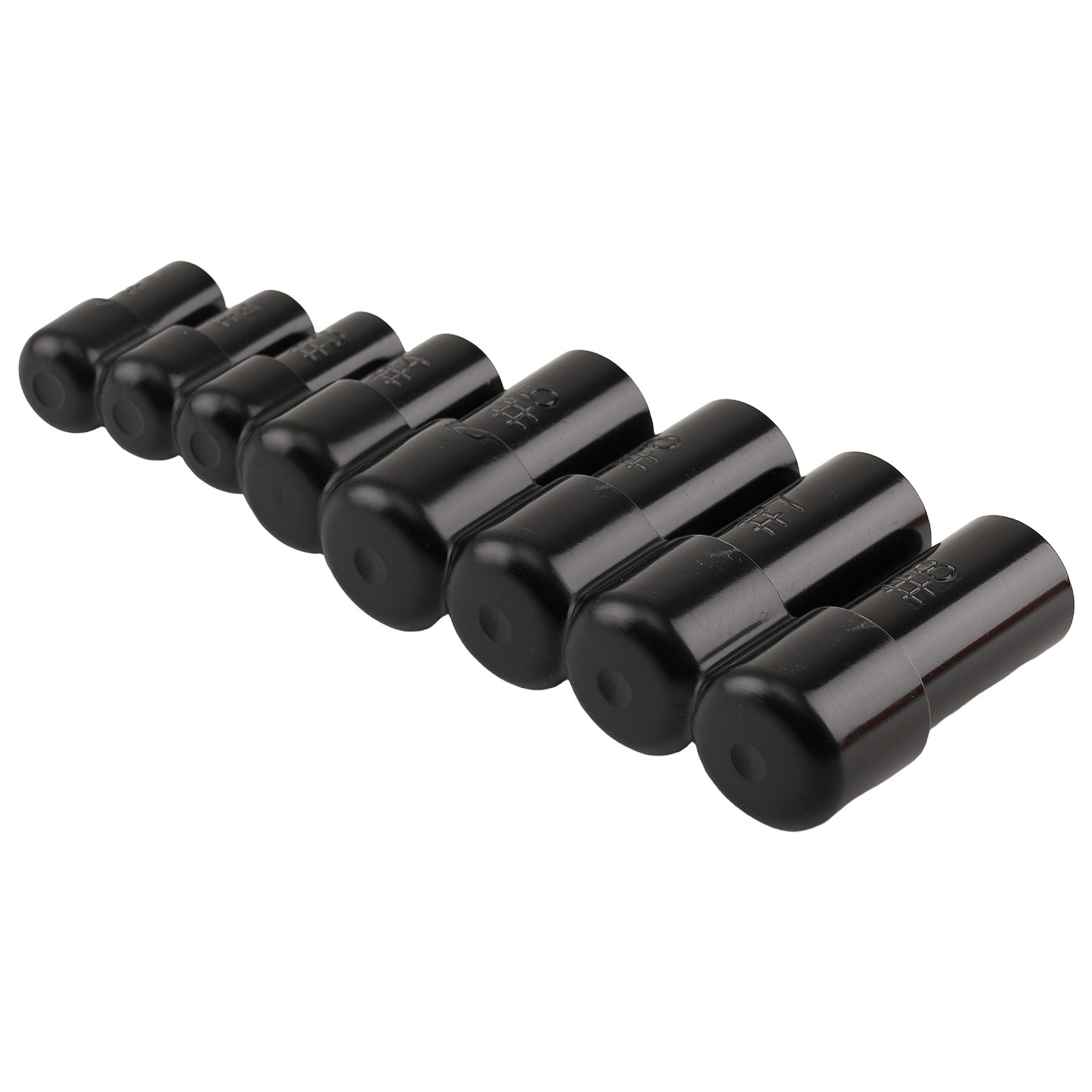 8x Tap Socket Drive Kit for Standard Thread Making 1/8-1/2in NPT Tool Steel