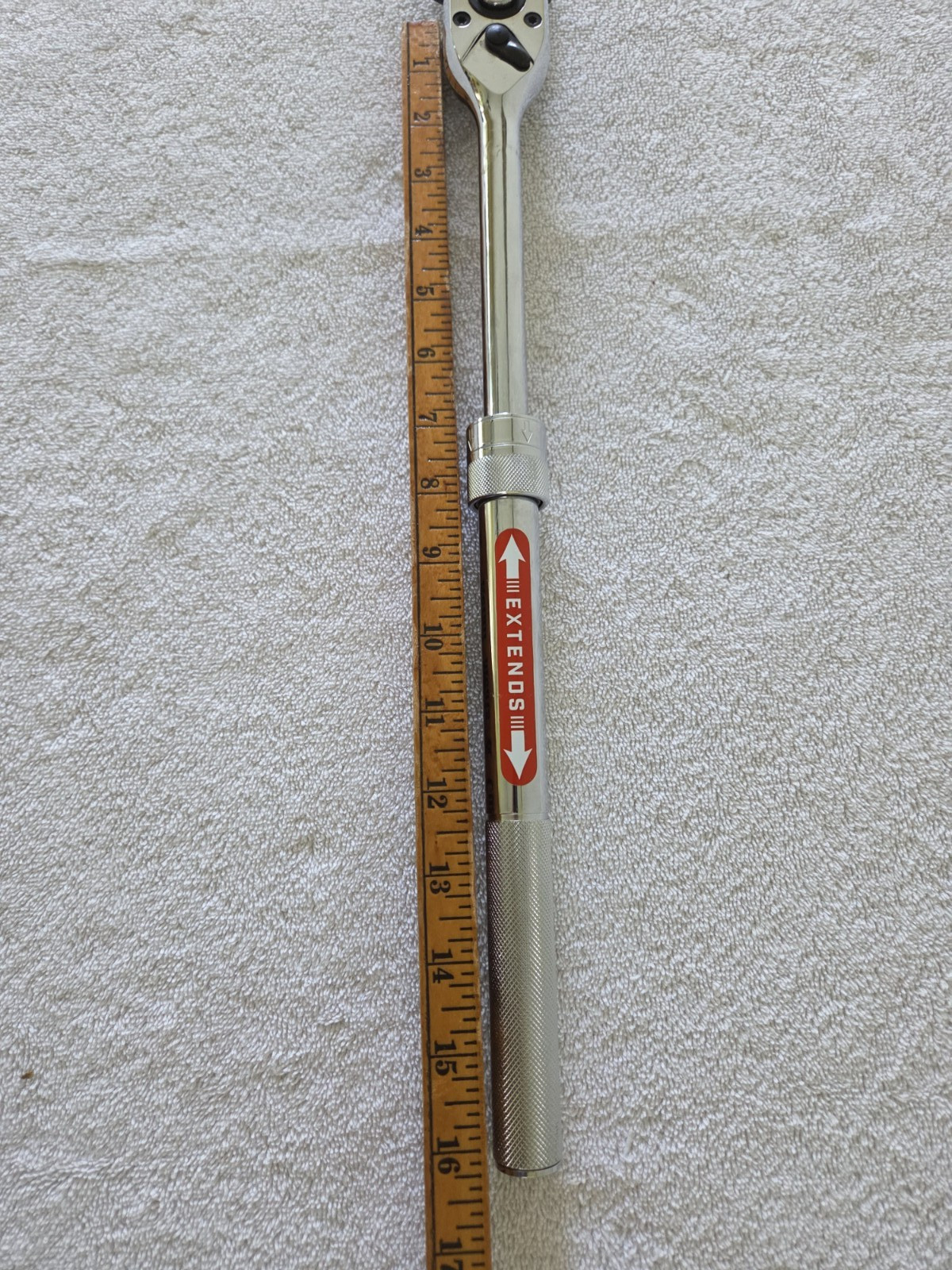 Crescent 1/2in Drive Extendable Ratchet CRW12EXT
