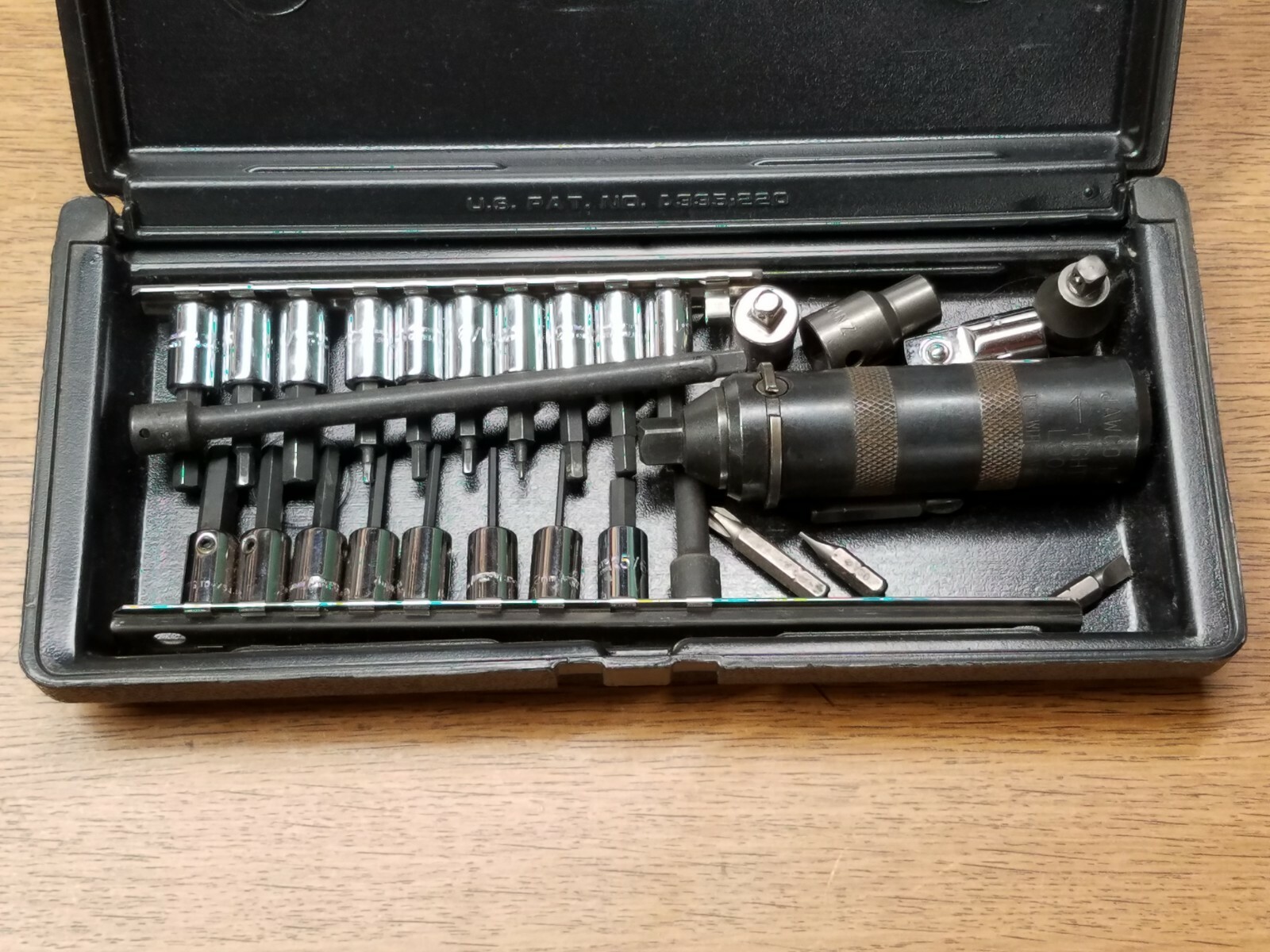 Manual Impact Driver Set 32 pc with Jawco #208 3/8 in. Bits and Craftsman Case