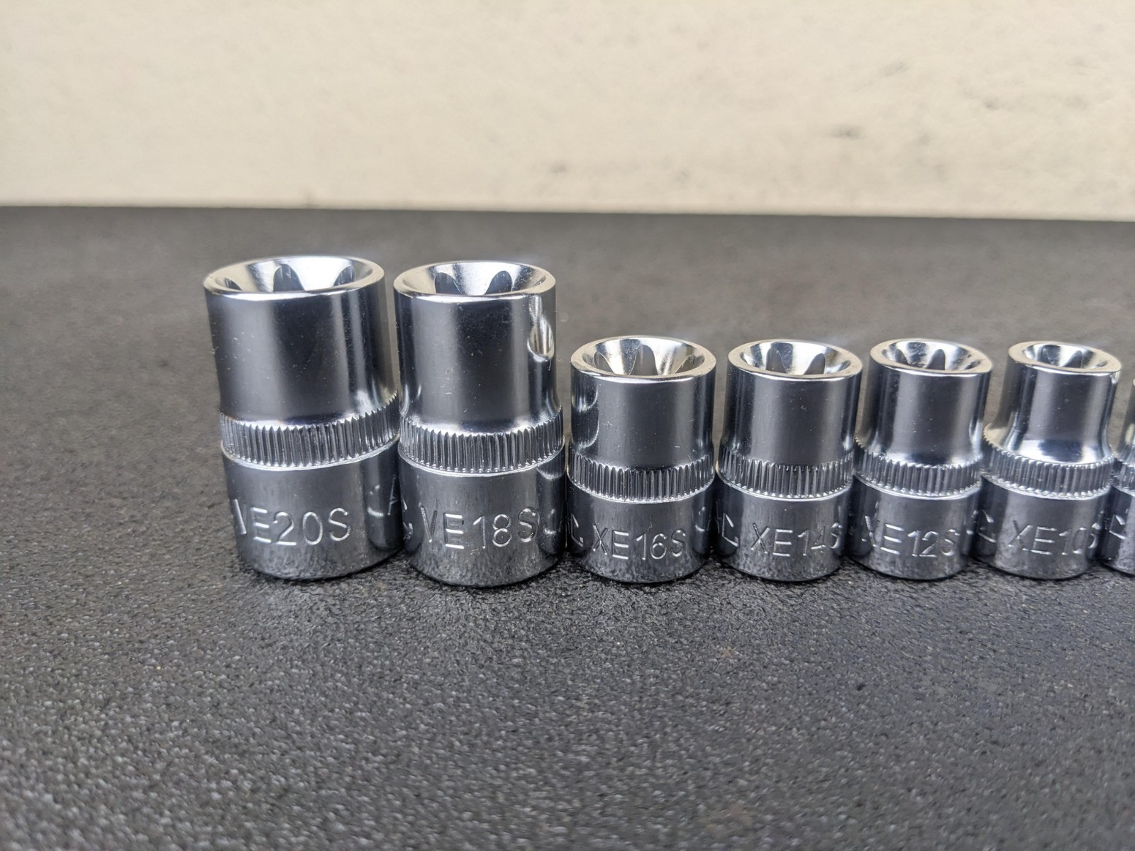 #bp435 MAC Tools NEW SMXVE11B 11 Piece Inverted Star Socket Set