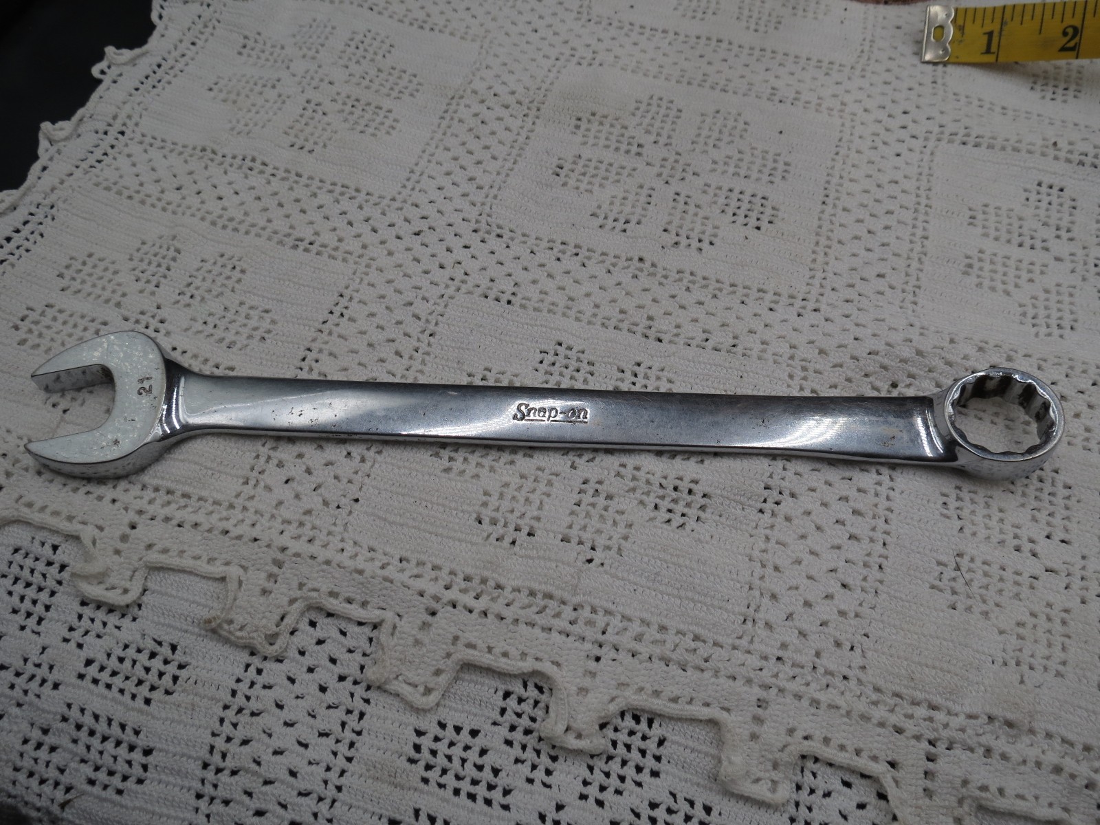 Snap on OEXM210 Metric 21mm 12 Point Combination Wrench USA