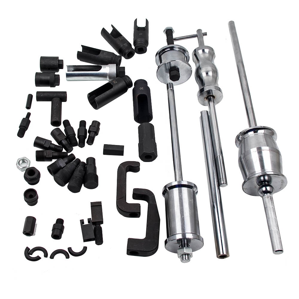 Truck Diesel Injector Extractor Slide Hammer Pulling Claws With Fork Opening
