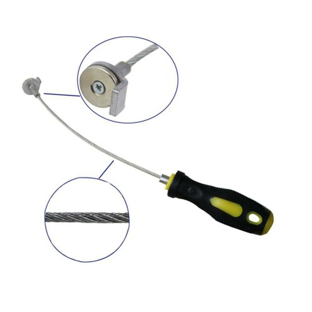 Magnetic Oil Drain Plug Remover Strong Tool Wrench Anti Scald Pan Screw Sleeve