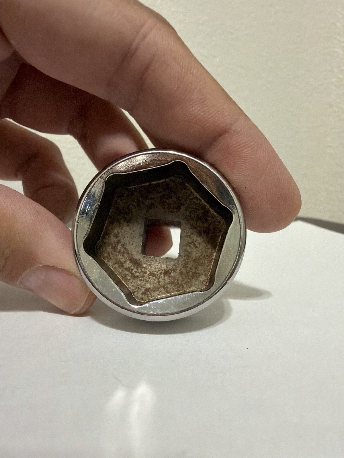 Snap On 3/8″ Drive 29MM 6PT Metric Chrome Oil Filter Socket USA A129