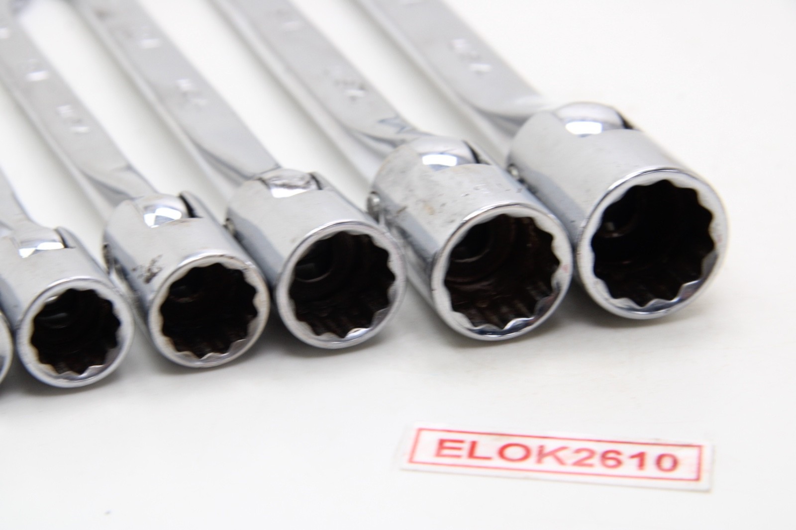 SK Tools 88812-88824 3/8 – 3/4 12 Point Flex Head Superkrome Socket Wrench Set