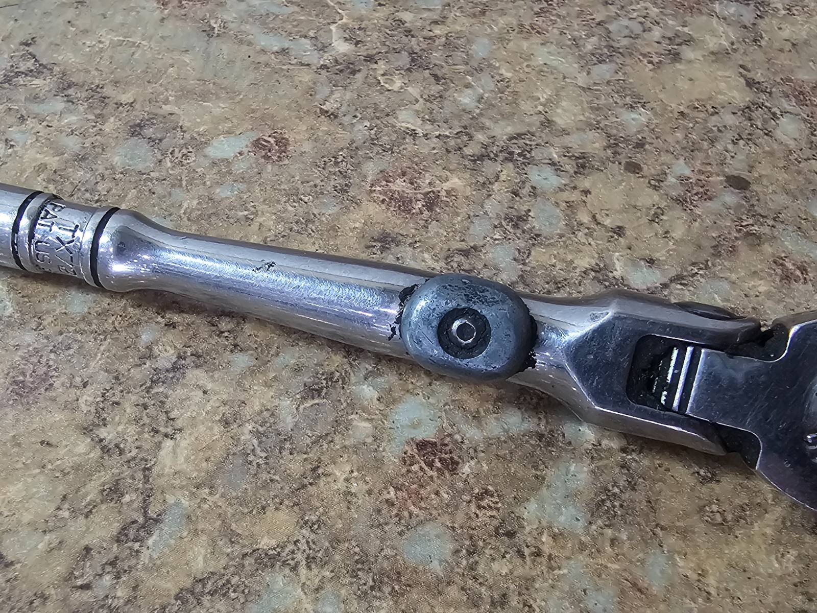 Snap on TX72 1/4″ Drive Locking Flex Head Ratchet Pre-owned